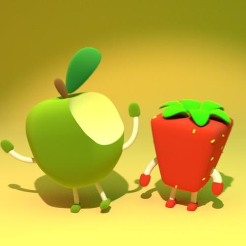 Apple and Strawberry preview image